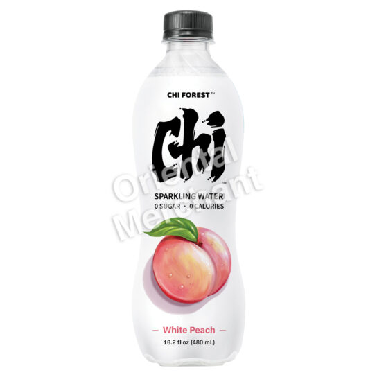 Chi Forest Sparkling Water White Peach 480ml